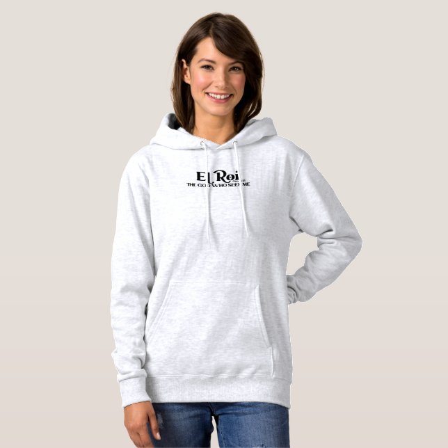 El Roi Gud som ser Genesis 16:13 Bible    T Shirt (Hel framsida)