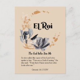 El Roi | Namn av Guds utvecklingsskript Vykort