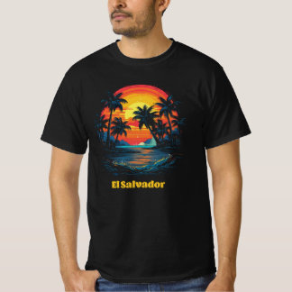 El Salvador Beach Vibes T Shirt