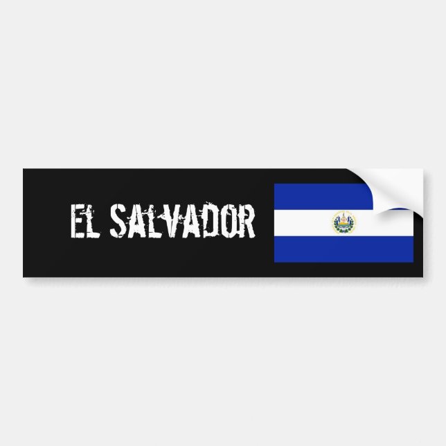 El Salvador bildekal (Framsidan)