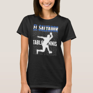 El Salvador Bord Tennis Fläkt Salvador Salorean Fl T Shirt