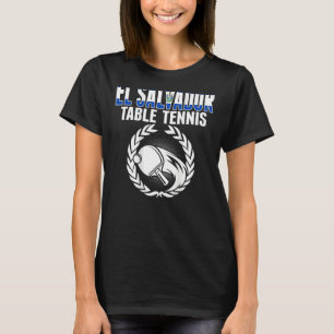 El Salvador Bord Tennis Fläkt Salvador Salorean Fl T Shirt