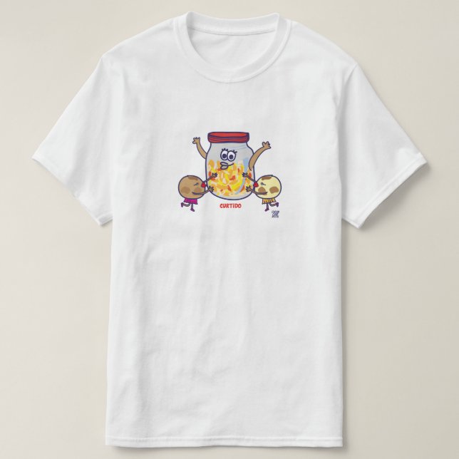 El Salvador, camiseta Curtido irresistible T-shirt (Design framsida)