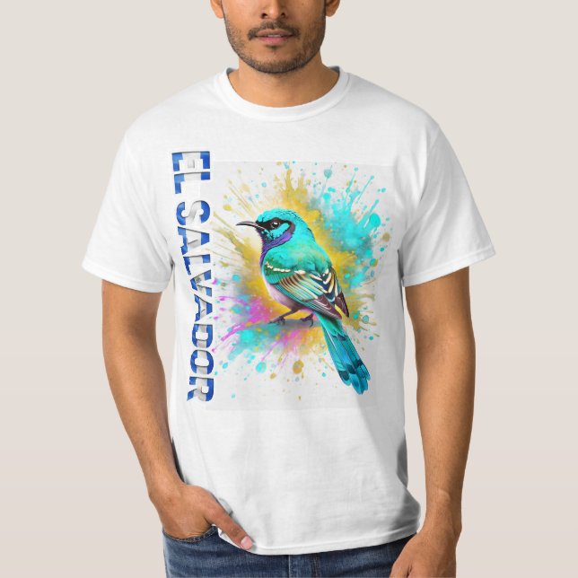 EL SALVADOR COLIBRI T SHIRT (Framsida)