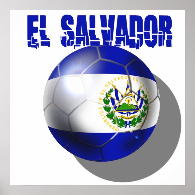 El salvador Cuscatlecos Vm Soccer 2014 Poster (Framsidan)