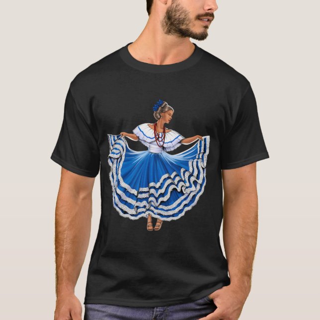 El Salvador-dansare T Shirt (Framsida)