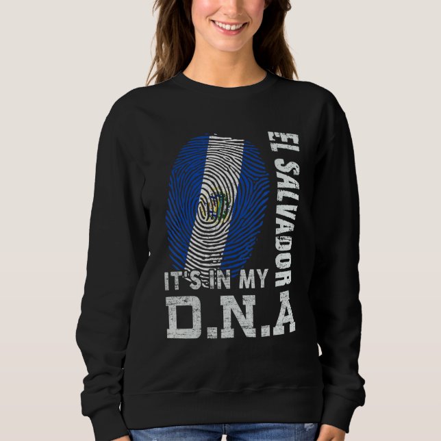 El Salvador det är i mitt Dna El Salvador T Shirt (Framsida)