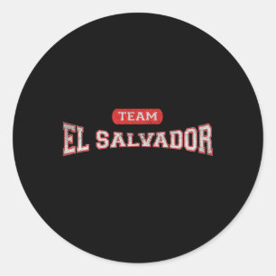 El Salvador Distress-teamet El Salvador Runt Klistermärke