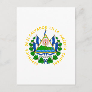 El Salvador - emblem/flagga/jacka av arm/symbol Vykort