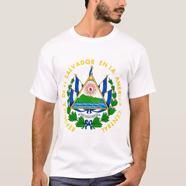 el salvador emblem t-shirt (Framsida)