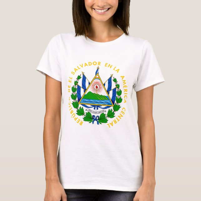 el salvador emblem tee shirt (Framsida)
