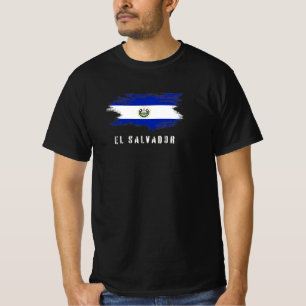 El Salvador flag, bandera de el salvador, Pupusas T Shirt