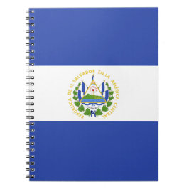 El Salvador flagga Anteckningsbok