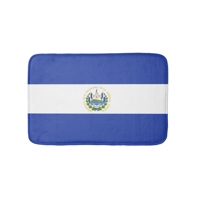 El Salvador flagga Badrumsmatta (Framsidan)