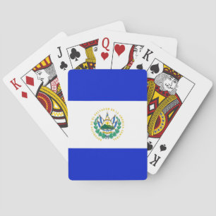 El Salvador flagga Casinokort