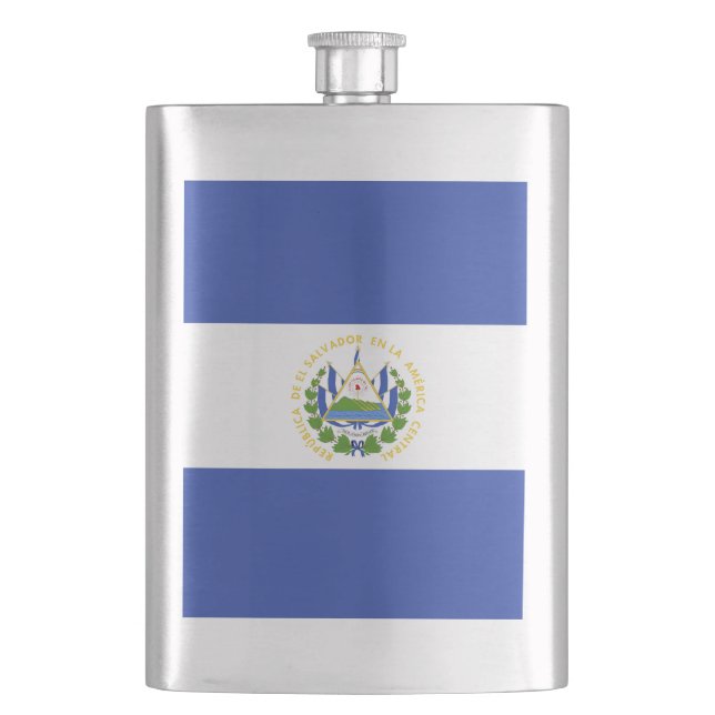 El Salvador flagga Fickplunta (Framsidan)
