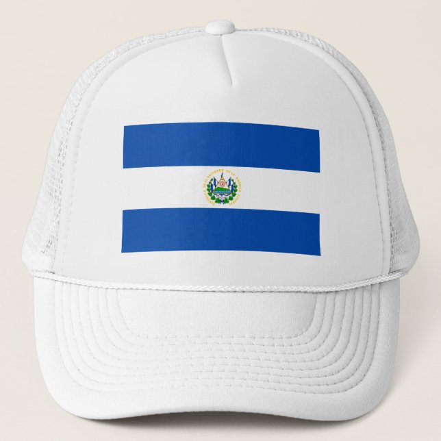 El Salvador Flagga Keps (Framsida)