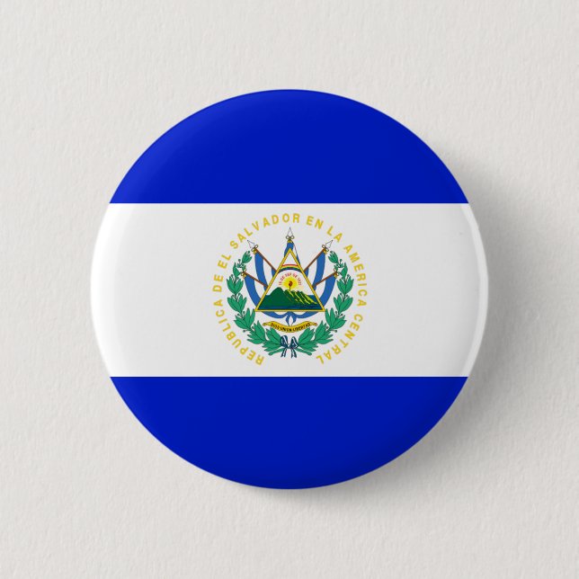 El Salvador flagga Knapp (Framsida)
