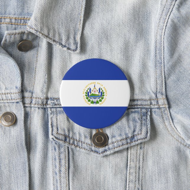 El Salvador flagga Knapp (In Situ)