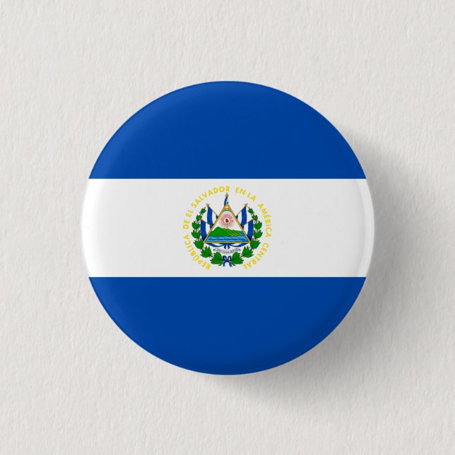 El Salvador flagga Knapp (Framsida)