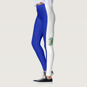 El Salvador flagga Leggings