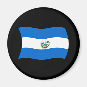 El Salvador Flagga Magnet