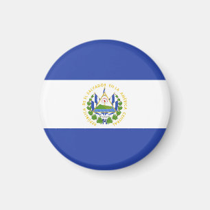 El Salvador flagga Magnet
