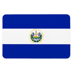 El Salvador Flagga Magnet