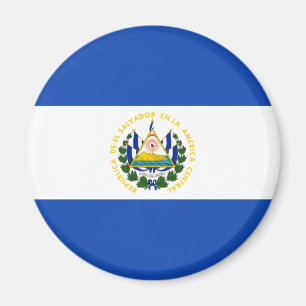 El Salvador Flagga Magnet