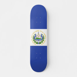 El Salvador flagga Mini Skateboard Bräda 18,5 Cm