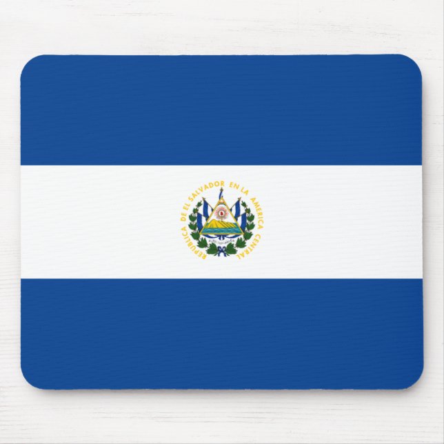 El Salvador flagga Mousepad Musmatta (Framsidan)