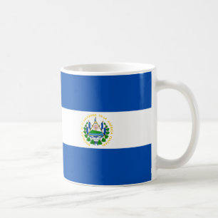 El Salvador Flagga Mugg: Fira era rötter Kaffemugg
