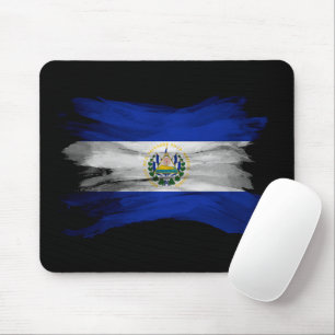 El Salvador flagga-penseldrag, flagga Musmatta