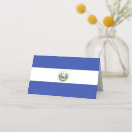 El Salvador flagga Placeringskort