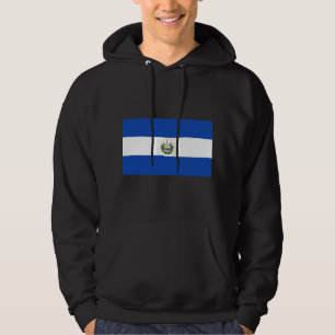 El Salvador flagga SV Sweatshirt Med Luva