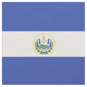 El Salvador flagga Tyg