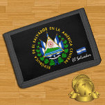 El Salvador flagga wallet, emblem, Salvador mode<br><div class="desc">Plånger: El Salvador Jackar om Arm & patriotisk El Salvador Flagga mode - kärlek mitt land,  resor,  helgdag,  nationalpatrioter/sportfantaster</div>