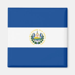 El Salvador flaggamagnet Magnet