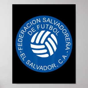 El Salvador Fotboll (fotboll) supporterklubb Poster