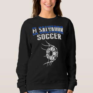 El Salvador fotboll i nät salvadoransk fotboll T Shirt