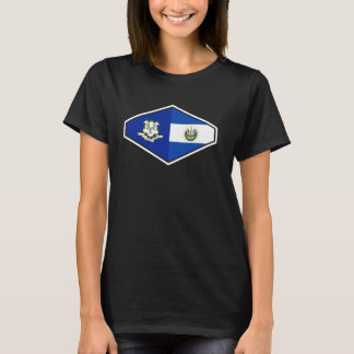 El Salvador Heritage Connecticut Pride T Shirt