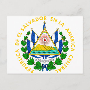 El Salvador Jackar av arm SV Vykort