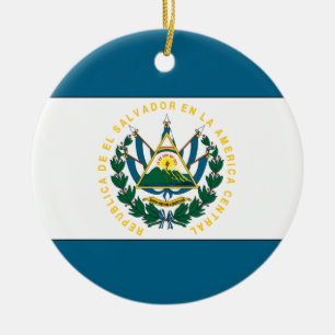 El Salvador Julgransprydnad Keramik