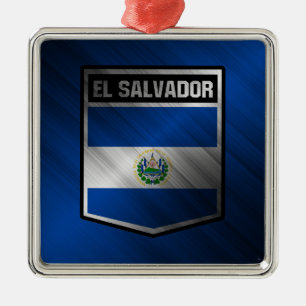 El Salvador Julgransprydnad Metall
