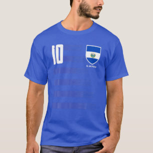 El Salvador La Selecta Futtbool Soccer T Shirt
