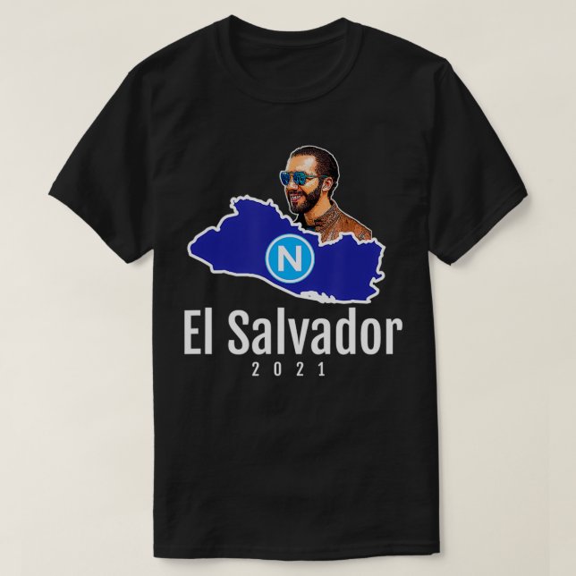 El Salvador, Nayib Bukele, Nuevas Ideas 2021 T Shirt (Design framsida)