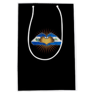 El Salvador och Nicaragua Heart Händer
