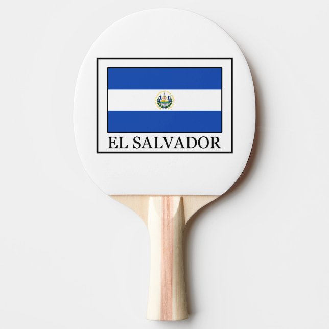 El Salvador Pingisracket (Framsidan)