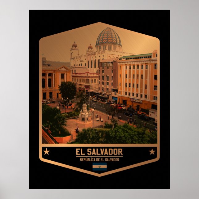 El Salvador Poster (Framsidan)