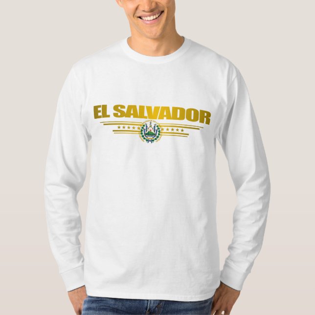 El Salvador Pride Shirts T-shirt (Framsida)